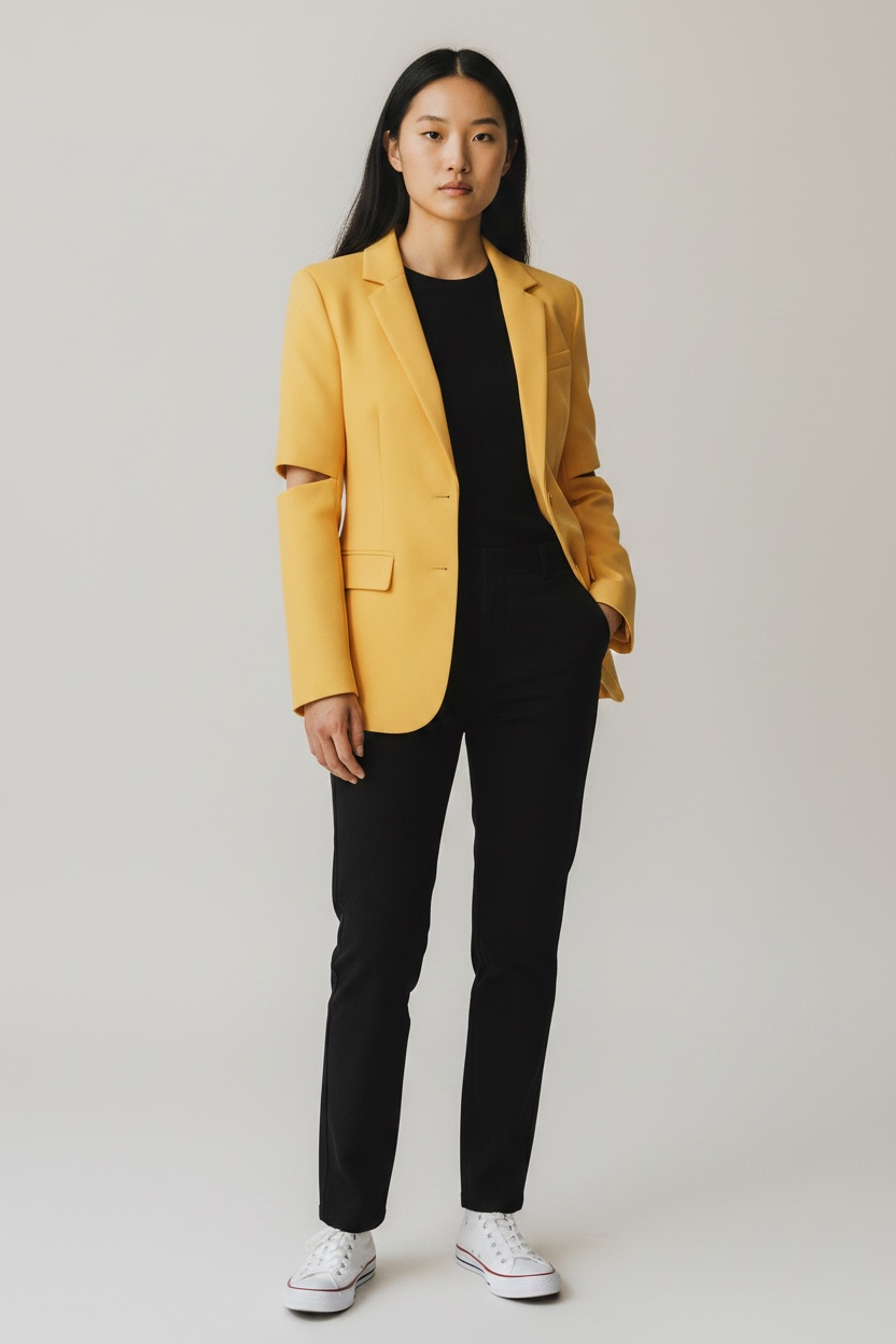 Orange sherbet blazer - Size 12