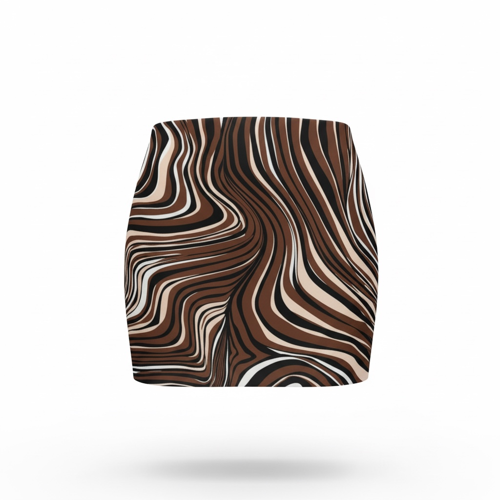 Y2K Brown skirt